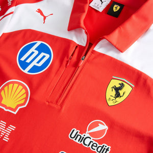 Scuderia Ferrari F1 2026 Team Authentic Polo Shirt - Puma Red in Gift Box - image 5