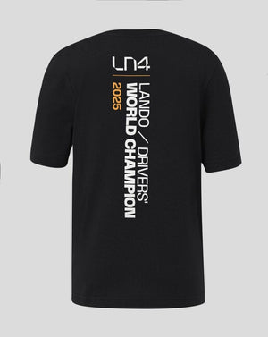 McLaren F1 Kids Lando Norris Championship Winner T-Shirt - Youth Black - image 2