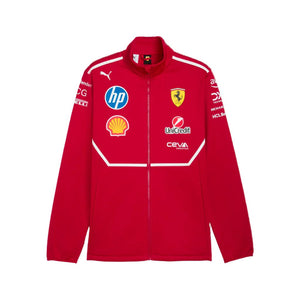 Scuderia Ferrari F1 2025 Team Softshell Jacket - Dark Cherry - image 1