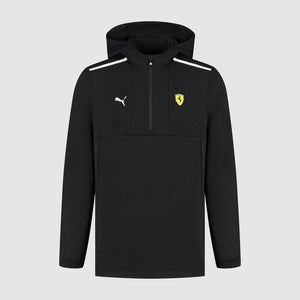 Scuderia Ferrari F1 1/4 Zip Hoodie -Dark Cherry/Puma Black - image 2