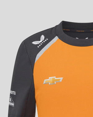 McLaren Indy Car Kids 2025 Team Set Up T-Shirt- Youth Papaya - image 5