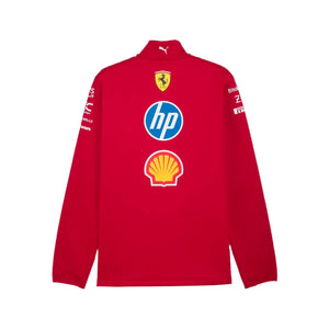 Scuderia Ferrari F1 2025 Team Softshell Jacket - Dark Cherry - image 2