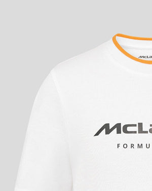 McLaren F1 Kids Core Essentials T-Shirt - Youth White - image 3