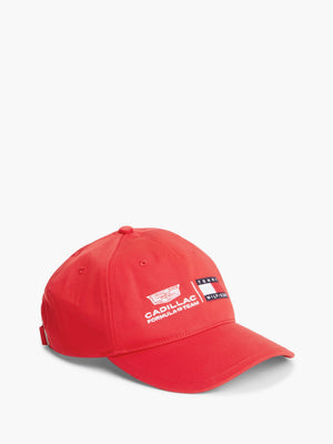 Cadillac F1 Racing Logo Hat - White/Black/Red - image 2