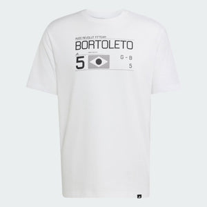 Audi Formula One Men's Team Gabriel Bortoleto Graphic T-Shirt - White - image 1