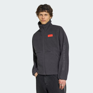 Audi Formula One Men's Team Elevated Polar Fleece Jacket - Utility Black - image 3