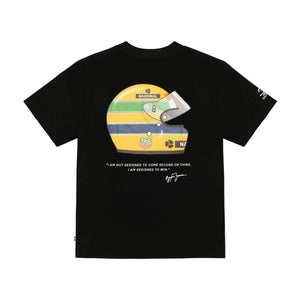 Ayrton Senna F1 x Tag Heuer Badge T-Shirt - White/Black - image 1