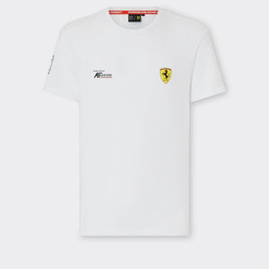 Scuderia Ferrari Hypercar Le Mans Men's Under T-Shirt - White/Black - image 1
