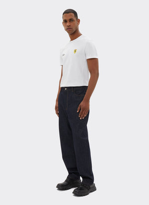 Scuderia Ferrari Hypercar Le Mans Men's Under T-Shirt - White/Black - image 5