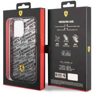 Scuderia Ferrari PC/TPU BLACK GRADIENT CASE ALLOVER SCUDERIA AND DYED BUMPER - iPhone 14 - image 4