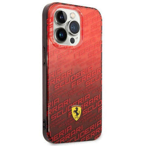Scuderia Ferrari PC/TPU BLACK GRADIENT CASE ALLOVER SCUDERIA AND DYED BUMPER - iPhone 14 - image 6