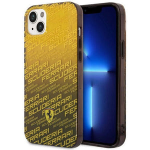 Scuderia Ferrari PC/TPU BLACK GRADIENT CASE ALLOVER SCUDERIA AND DYED BUMPER - iPhone 14 - image 9