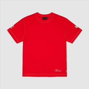 Ayrton Senna F1 x Tag Heuer Oversized Racing T-Shirt - Red - image 1