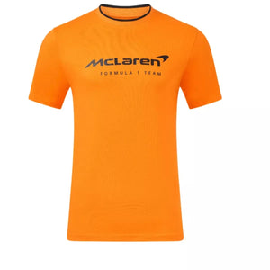 McLaren F1 Women's Core Essentials Logo T-Shirt - Deep Lichen Green/White/Orange/Black/Pink - image 1