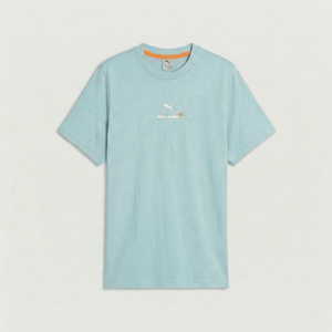 McLaren F1 Kids Core Small Logo T-Shirt - Youth Papaya/Seafoam - image 2