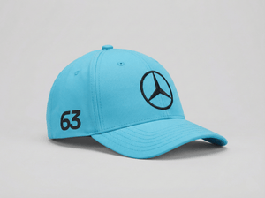 Mercedes - AMG Petronas Formula One 2026 Children George Russell Team Hat  - Youth Light Blue - image 2