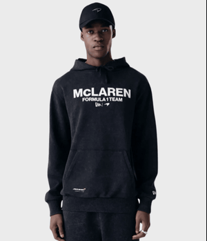 McLaren F1 x New Era Washed Logo Hoodie - Black - image 2