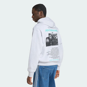 Mercedes - AMG Petronas Formula One Men's Car "All in Performance" Hoodie - Light Grey - image 2