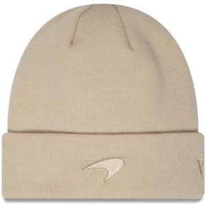 McLaren F1 New Era Essential Cuff Beanie- Blue/Beige - image 2
