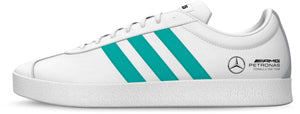 Mercedes - AMG Petronas Formula One Adidas Team Vl Court Base Trainers - White/Black - image 6