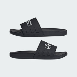 Mercedes - AMG Petronas Formula One Adidas Team Adilette Comfort Slides - Black/Green - image 1