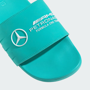 Mercedes - AMG Petronas Formula One Adidas Team Adilette Comfort Slides - Black/Green - image 20