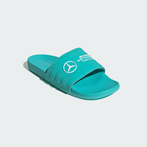 Mercedes - AMG Petronas Formula One Adidas Team Adilette Comfort Slides - Black/Green - image 17