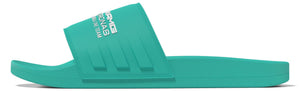 Mercedes - AMG Petronas Formula One Adidas Team Adilette Comfort Slides - Black/Green - image 14