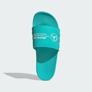 Mercedes - AMG Petronas Formula One Adidas Team Adilette Comfort Slides - Black/Green - image 21