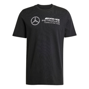 Mercedes - AMG Petronas Formula One Men's Large Logo T-Shirt - Black/White - image 1