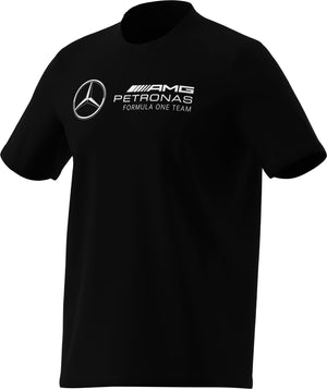 Mercedes - AMG Petronas Formula One Men's Large Logo T-Shirt - Black/White - image 3