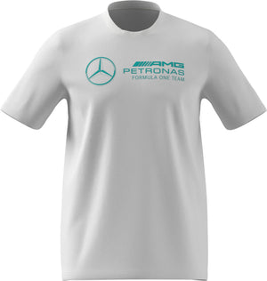 Mercedes - AMG Petronas Formula One Men's Large Logo T-Shirt - Black/White - image 2