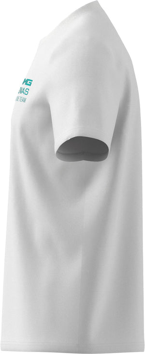 Mercedes - AMG Petronas Formula One Men's Large Logo T-Shirt - Black/White - image 6