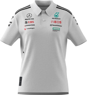 Mercedes - AMG Petronas Formula One Women's 2025 Team Polo Shirt - White - image 1