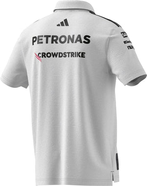 Mercedes - AMG Petronas Formula One 2025 Men's Team Polo Shirt - White/Black - image 9