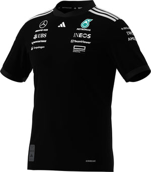 Mercedes - AMG Petronas Formula One 2025 Men's Team Driver Jersey - Black/White - image 23