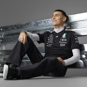 Mercedes - AMG Petronas Formula One 2025 Men's Team Driver Jersey - Black/White - image 10