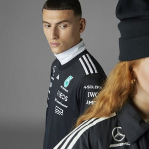 Mercedes - AMG Petronas Formula One 2025 Men's Team Driver Jersey - Black/White - image 12