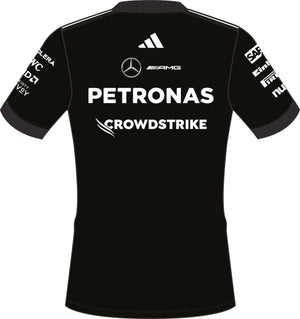 Mercedes - AMG Petronas Formula One 2025 Women's Team Driver Jersey - Black/White - image 3