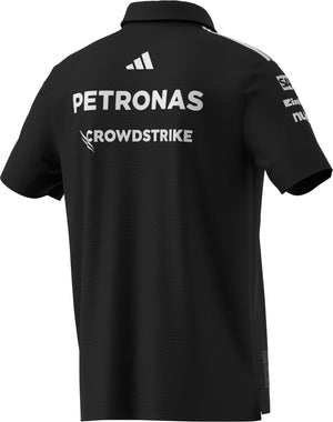 Mercedes - AMG Petronas Formula One 2025 Men's Team Polo Shirt - White/Black - image 14