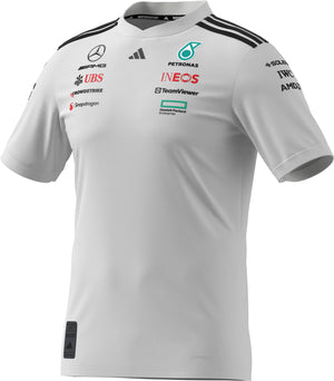Mercedes - AMG Petronas Formula One 2025 Men's Team Driver Jersey - Black/White - image 26