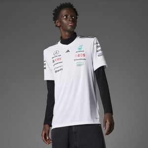 Mercedes - AMG Petronas Formula One 2025 Men's Team Driver Jersey - Black/White - image 13