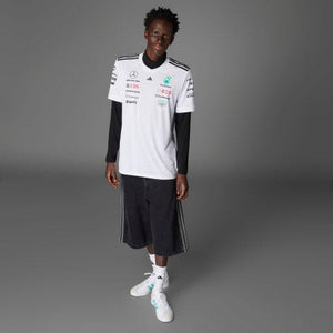 Mercedes - AMG Petronas Formula One 2025 Men's Team Driver Jersey - Black/White - image 14