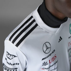 Mercedes - AMG Petronas Formula One 2025 Men's Team Driver Jersey - Black/White - image 18