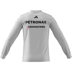 Mercedes - AMG Petronas Formula One 2025 Men's Team Long Sleeve Jersey - Black/White - image 15