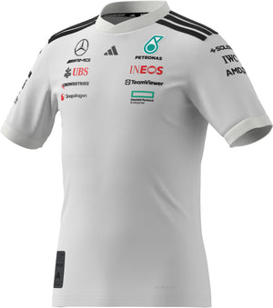 Mercedes - AMG Petronas Formula One 2025 Kids Team Driver Jersey - Black/White - image 10