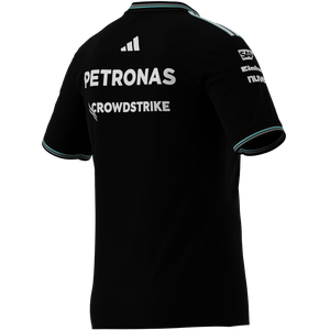 Mercedes - AMG Petronas Formula One 2025 Men's Team Driver Authentic Jersey - White/Black - image 5