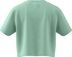 Mercedes - AMG Petronas Formula One Women's Premium Woven Crop T-Shirt - Frozen Green - image 2
