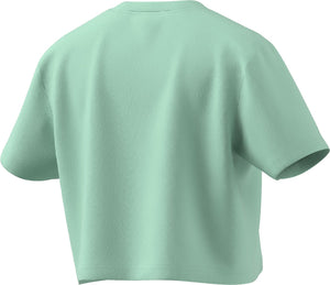 Mercedes - AMG Petronas Formula One Women's Premium Woven Crop T-Shirt - Frozen Green - image 5