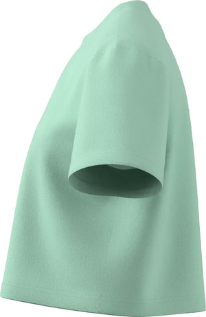 Mercedes - AMG Petronas Formula One Women's Premium Woven Crop T-Shirt - Frozen Green - image 3